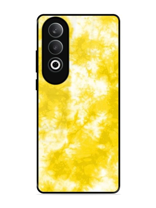 Golden Tie-Dye Twirl Glossy Soft Edge Case for Oneplus Nord Ce 4 (5G) Chachhi