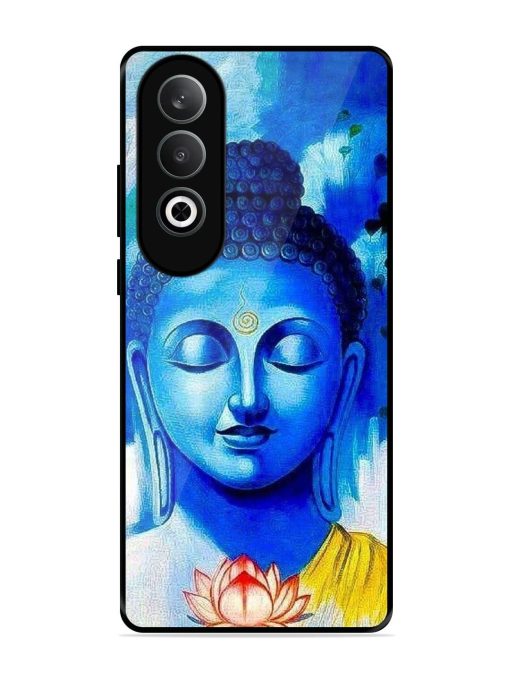 Serene Buddha With Lotus Glossy Soft Edge Case for Oneplus Nord Ce 4 (5G)
