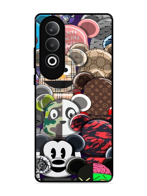 Streetwear Bearbrick Extravaganza Glossy Soft Edge Case for Oneplus Nord Ce 4 (5G) Chachhi