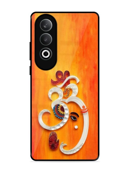 Ganesha In Quilling Art Glossy Soft Edge Case for Oneplus Nord Ce 4 (5G) Chachhi