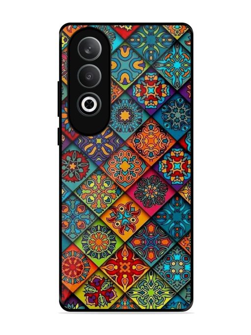 Patchwork Mandala Mosaic Glossy Soft Edge Case for Oneplus Nord Ce 4 (5G) Chachhi