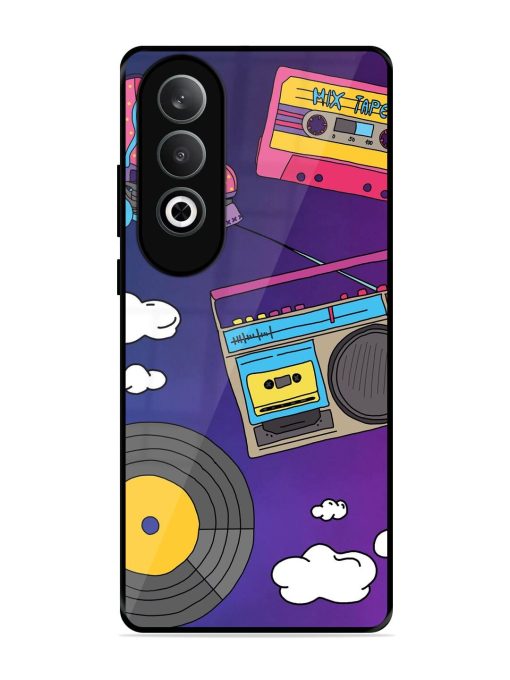 Retro Vibes Glossy Soft Edge Case for Oneplus Nord Ce 4 (5G) Chachhi