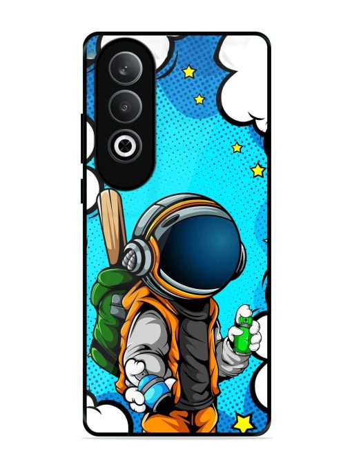 Space Graffiti Artist Glossy Soft Edge Case for Oneplus Nord Ce 4 (5G) Chachhi