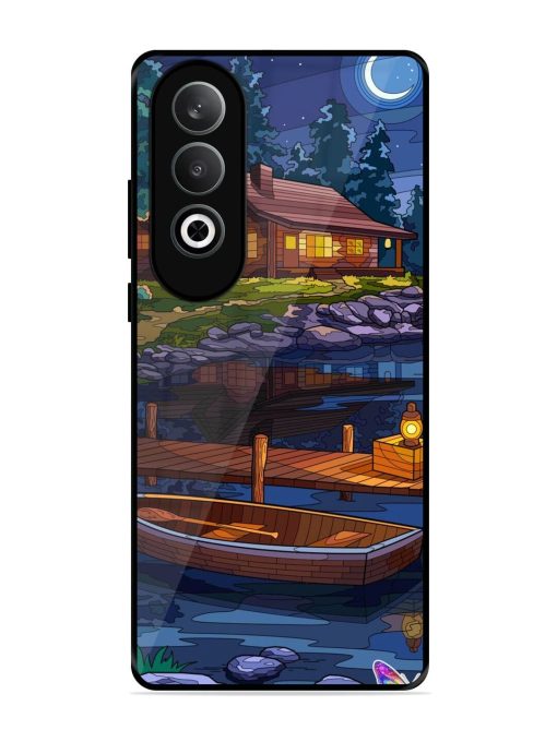 Moonlit Serenity Glossy Soft Edge Case for Oneplus Nord Ce 4 (5G) Chachhi