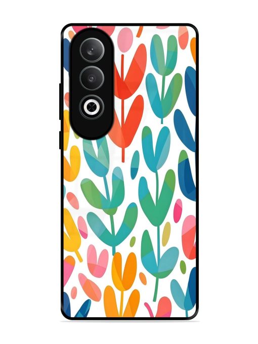 Rainbow Of Blooms Glossy Soft Edge Case for Oneplus Nord Ce 4 (5G) Chachhi