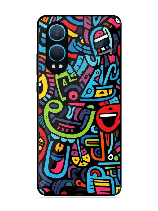 Doodlephoria Glossy Soft Edge Case for Oneplus Nord Ce 4 Lite (5G) Chachhi