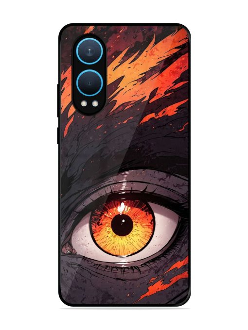 Inferno Gaze Glossy Soft Edge Case for Oneplus Nord Ce 4 Lite (5G) Chachhi