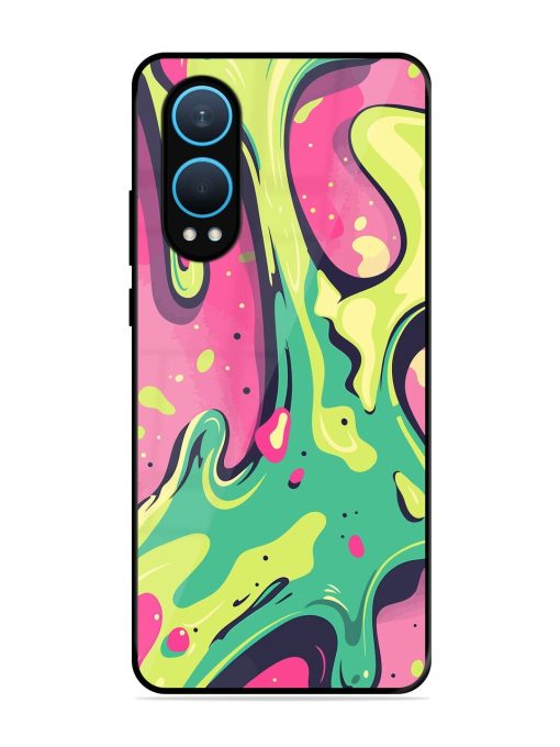 Gooey Grooves Glossy Soft Edge Case for Oneplus Nord Ce 4 Lite (5G) Chachhi