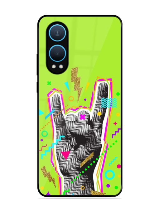 Neon Rock Glossy Soft Edge Case for Oneplus Nord Ce 4 Lite (5G) Chachhi