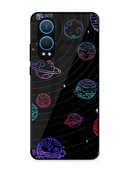 Cosmic Ballet Glossy Soft Edge Case for Oneplus Nord Ce 4 Lite (5G) Chachhi