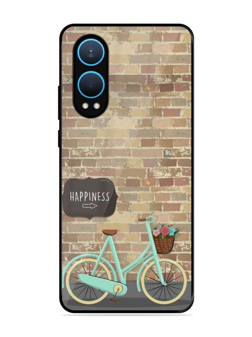 Pedaling Towards Happiness Glossy Soft Edge Case for Oneplus Nord Ce 4 Lite (5G) Chachhi