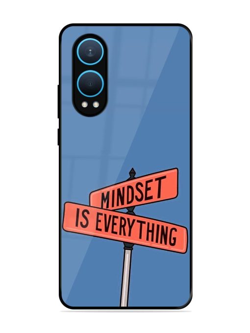 Mindset Matters Glossy Soft Edge Case for Oneplus Nord Ce 4 Lite (5G) Chachhi