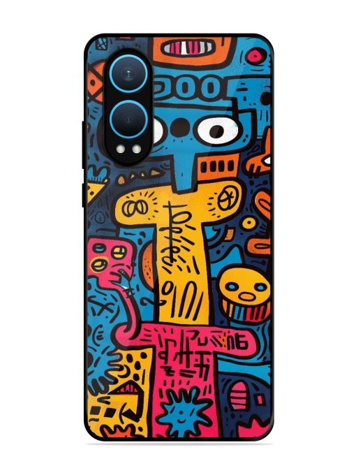 Doodletopia Glossy Soft Edge Case for Oneplus Nord Ce 4 Lite (5G) Chachhi