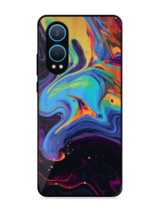 Liquid Dreamscape Glossy Soft Edge Case for Oneplus Nord Ce 4 Lite (5G) Chachhi