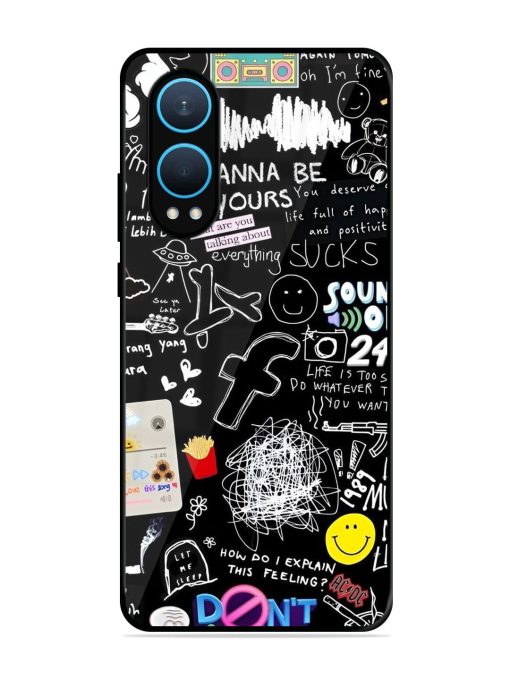 Doodle Diary Glossy Soft Edge Case for Oneplus Nord Ce 4 Lite (5G) Chachhi