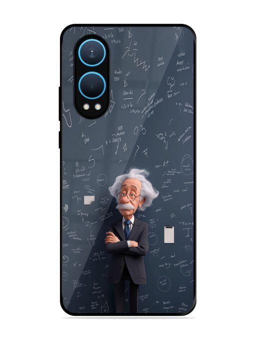 Albert Einstein Glossy Soft Edge Case for Oneplus Nord Ce 4 Lite (5G) Chachhi