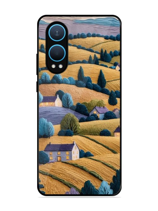 Rolling Hilltop Haven Glossy Soft Edge Case for Oneplus Nord Ce 4 Lite (5G) Chachhi