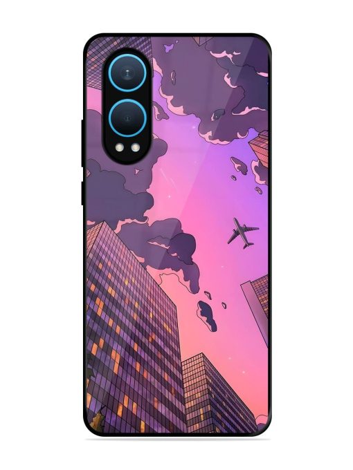 Urban Twilight Glossy Soft Edge Case for Oneplus Nord Ce 4 Lite (5G) Chachhi