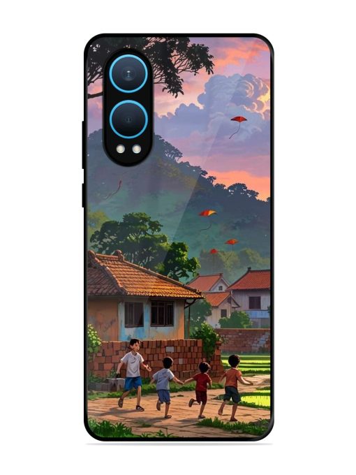 Sunset Play Glossy Soft Edge Case for Oneplus Nord Ce 4 Lite (5G) Chachhi