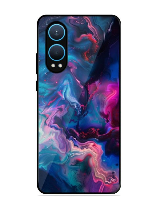 Cosmic Swirl Glossy Soft Edge Case for Oneplus Nord Ce 4 Lite (5G) Chachhi