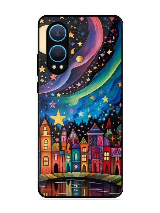 Starlit Village Glossy Soft Edge Case for Oneplus Nord Ce 4 Lite (5G)