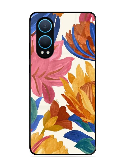 Blooming Tapestry Glossy Soft Edge Case for Oneplus Nord Ce 4 Lite (5G) Chachhi