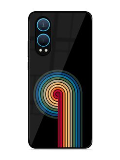 Rainbow Ripple Glossy Soft Edge Case for Oneplus Nord Ce 4 Lite (5G)