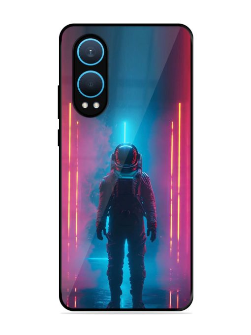 Neon Astronaut Glossy Soft Edge Case for Oneplus Nord Ce 4 Lite (5G) Chachhi