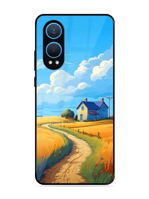 Countryside Cottage Glossy Soft Edge Case for Oneplus Nord Ce 4 Lite (5G) Chachhi