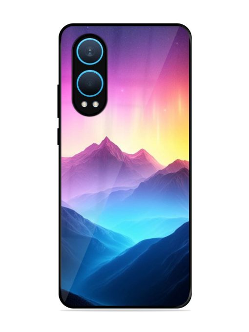 Cosmic Mountains Glossy Soft Edge Case for Oneplus Nord Ce 4 Lite (5G) Chachhi