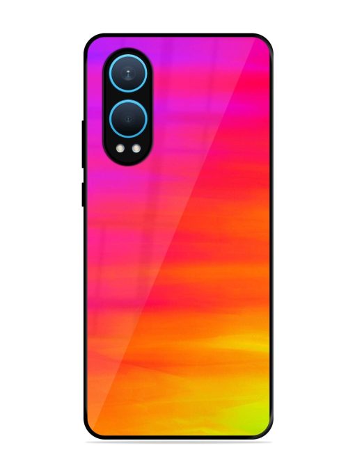 Neon Horizon Glossy Soft Edge Case for Oneplus Nord Ce 4 Lite (5G) Chachhi