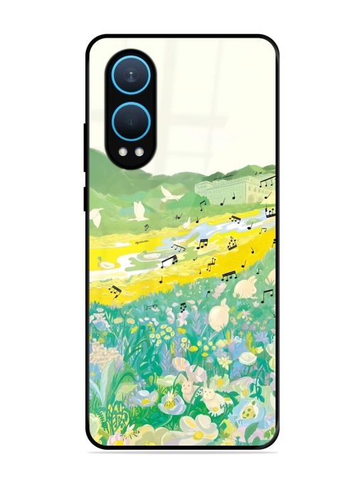 Melody In Bloom Glossy Soft Edge Case for Oneplus Nord Ce 4 Lite (5G) Chachhi