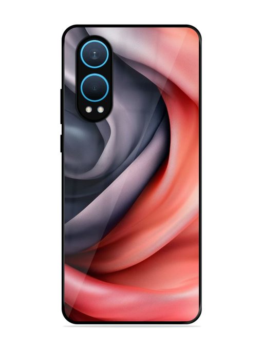 Swirling Silk Glossy Soft Edge Case for Oneplus Nord Ce 4 Lite (5G) Chachhi