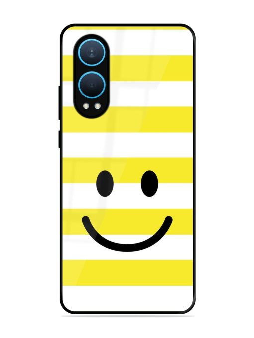 Smiling Stripes Glossy Soft Edge Case for Oneplus Nord Ce 4 Lite (5G) Chachhi