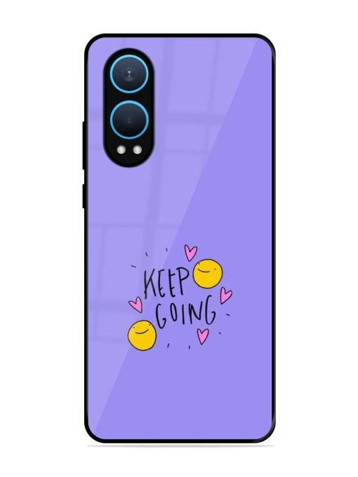 Smiling Through It All Glossy Soft Edge Case for Oneplus Nord Ce 4 Lite (5G) Chachhi