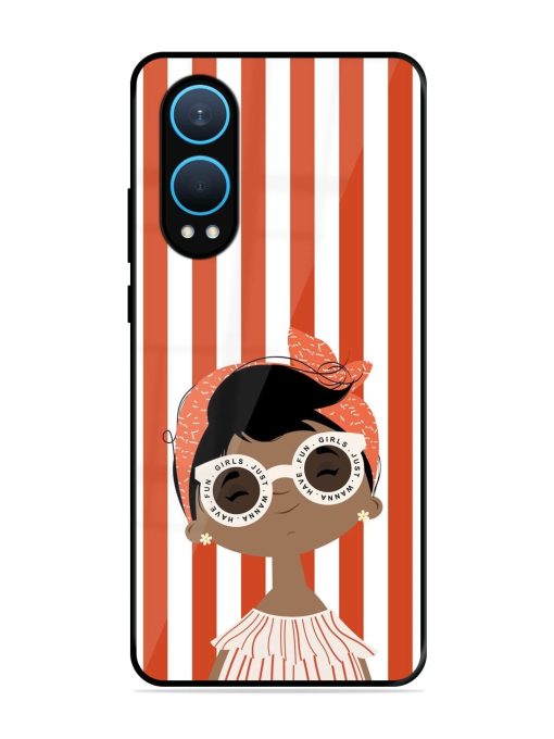 Girls Just Wanna Have Fun Glossy Soft Edge Case for Oneplus Nord Ce 4 Lite (5G) Chachhi