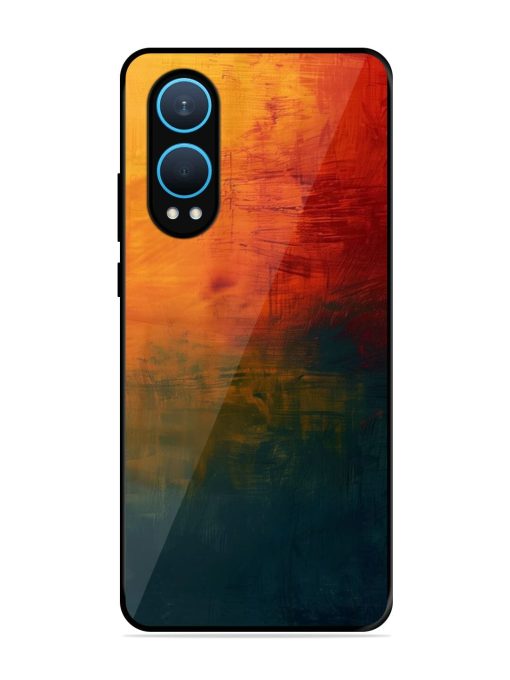 Golden Hour Canvas Glossy Soft Edge Case for Oneplus Nord Ce 4 Lite (5G) Chachhi