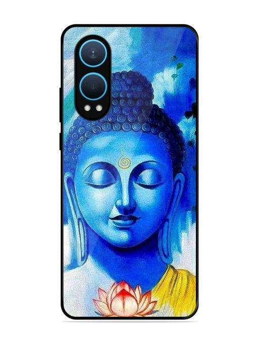 Serene Buddha With Lotus Glossy Soft Edge Case for Oneplus Nord Ce 4 Lite (5G) Chachhi