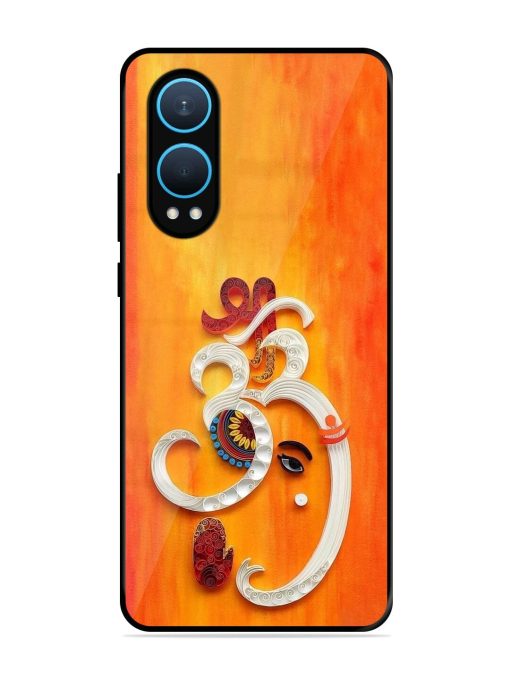 Ganesha In Quilling Art Glossy Soft Edge Case for Oneplus Nord Ce 4 Lite (5G) Chachhi