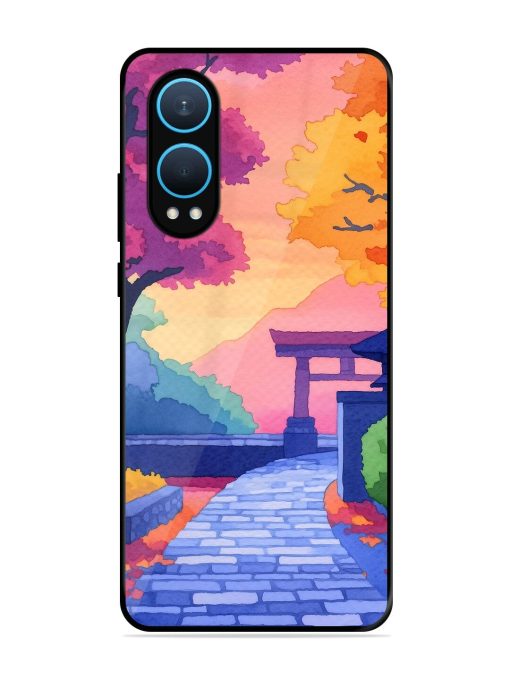 Autumnal Serenity Glossy Soft Edge Case for Oneplus Nord Ce 4 Lite (5G) Chachhi