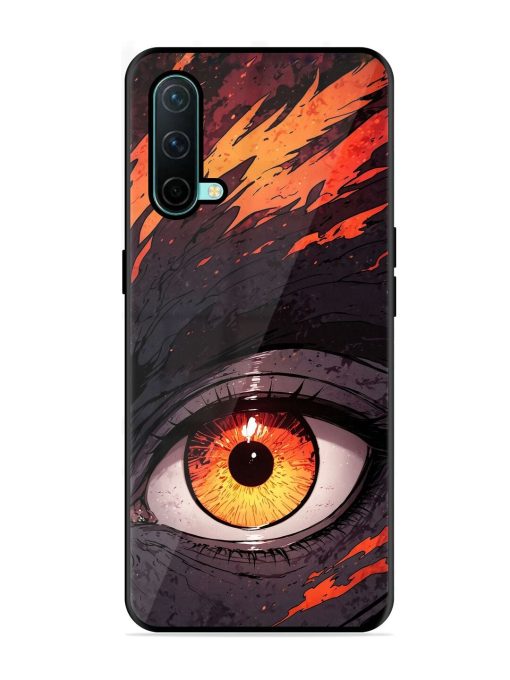 Inferno Gaze Glossy Soft Edge Case for Oneplus Nord Ce (5G) Chachhi