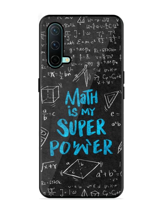 Math Magic Glossy Soft Edge Case for Oneplus Nord Ce (5G) Chachhi