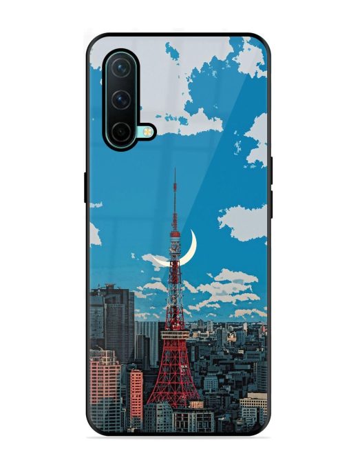 Tokyo Twilight Glossy Soft Edge Case for Oneplus Nord Ce (5G) Chachhi