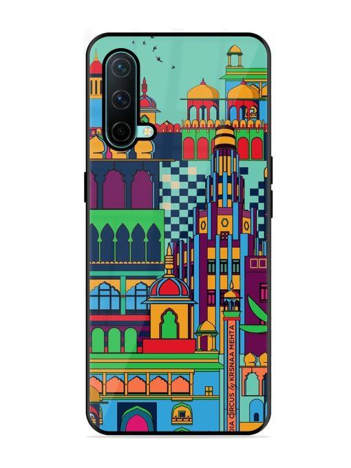 Indian Tapestry Glossy Soft Edge Case for Oneplus Nord Ce (5G) Chachhi