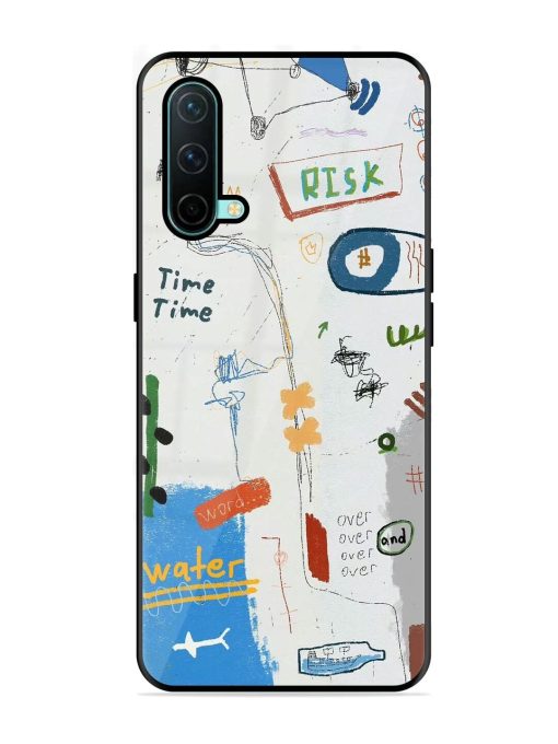 Mind Map Madness Glossy Soft Edge Case for Oneplus Nord Ce (5G) Chachhi