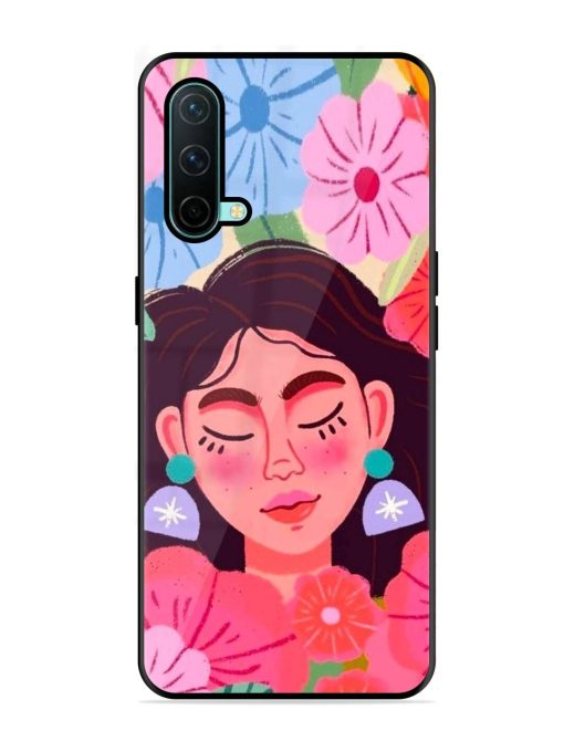 Blooming Serenity Glossy Soft Edge Case for Oneplus Nord Ce (5G) Chachhi