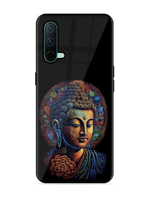 Stained Glass Serenity Glossy Soft Edge Case for Oneplus Nord Ce (5G) Chachhi