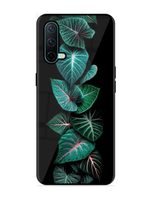 Emerald Elegance Glossy Soft Edge Case for Oneplus Nord Ce (5G) Chachhi