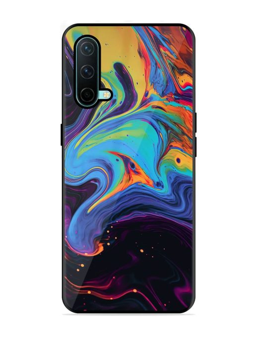 Liquid Dreamscape Glossy Soft Edge Case for Oneplus Nord Ce (5G) Chachhi