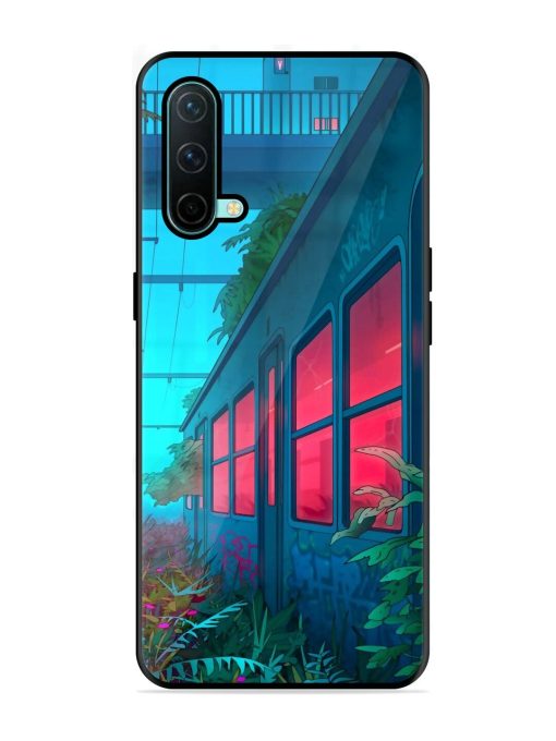 Urban Jungle Glossy Soft Edge Case for Oneplus Nord Ce (5G) Chachhi